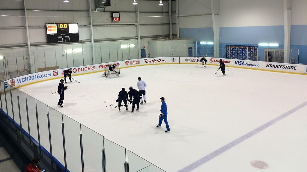 Leijonat harjoituksissa keskiviikkona.