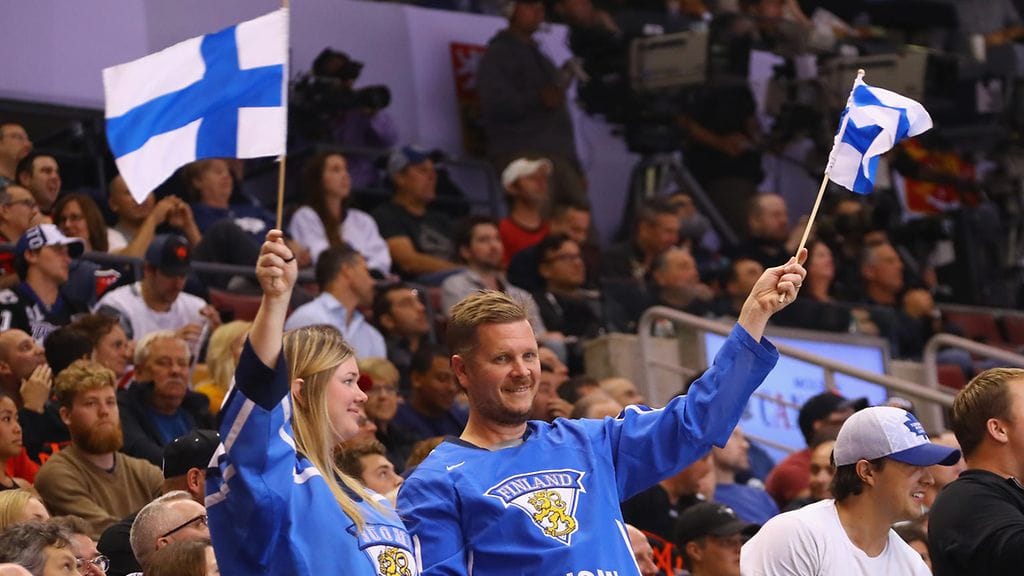 Sininen ja valkoinen, värit ovat pohjoisamerikkalaisten toivon.