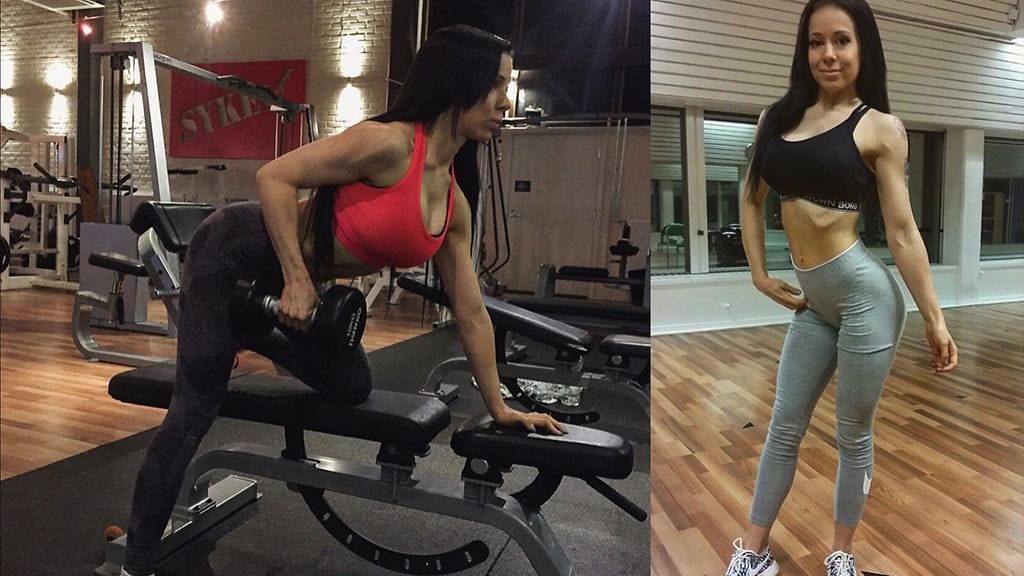 Lappeenrantalainen Sanna Kuukka on harrastanut fitnestä tavoitteellisesti lähes kahden vuoden ajan.