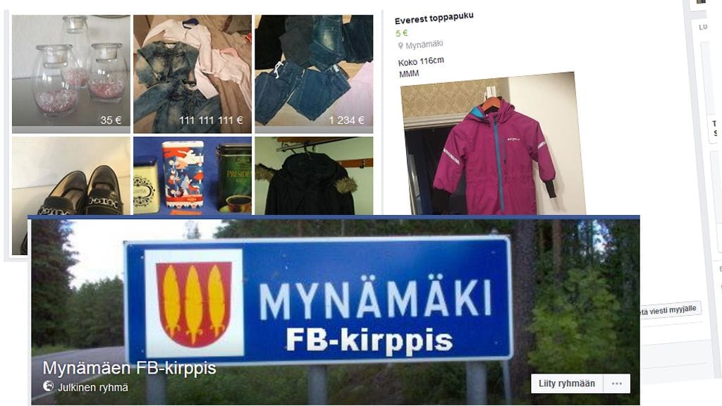 Kuvakaappaus Facebookista