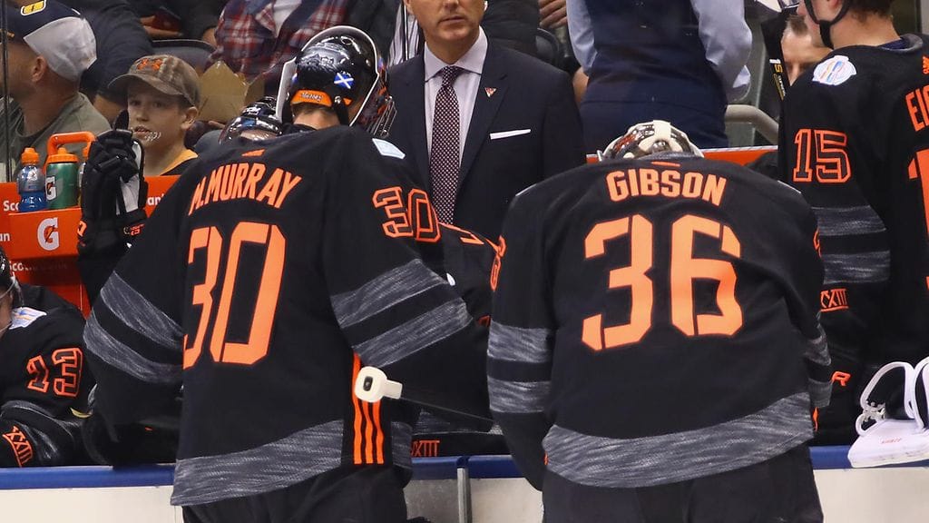 John Gibson korvasi Matt Murrayn kesken Venäjä-pelin.