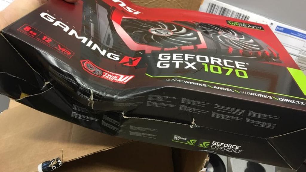 Porilaisen Samin tilaama näytönohjain oli vääntynyt postissa käyttökelvottomaksi 2