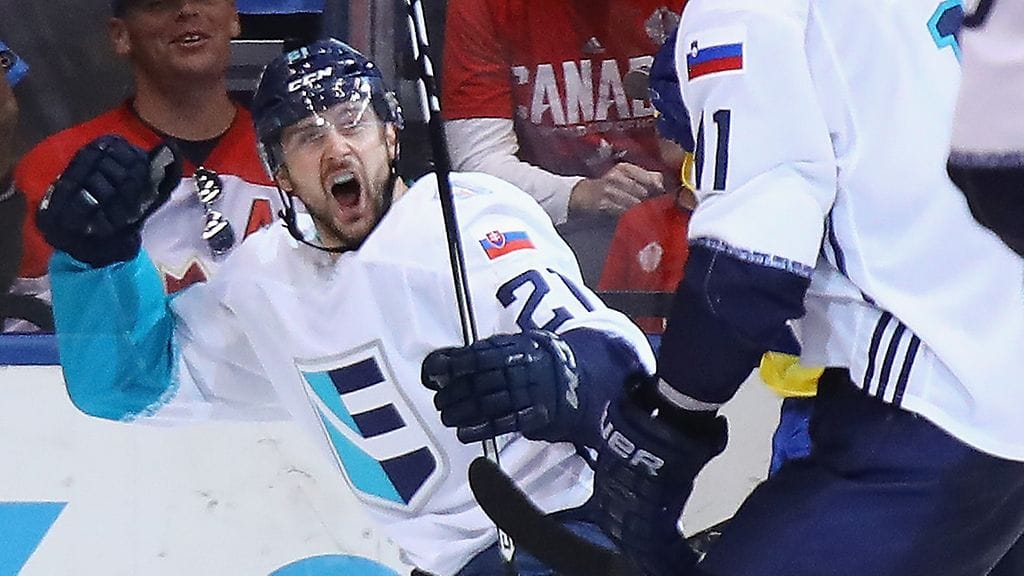 Tomas Tatar teki Euroopalle 2-1-maalin ja 3-2-jatkoaikaratkaisun