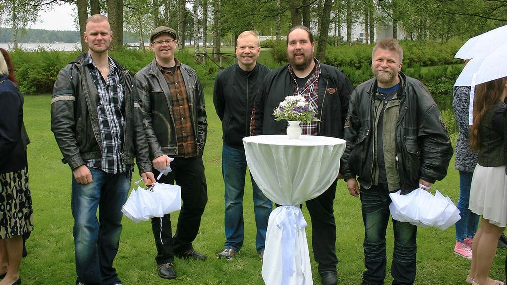Lauran ehdokkaat Jani, Olli, Jukka, Antti ja Pekka