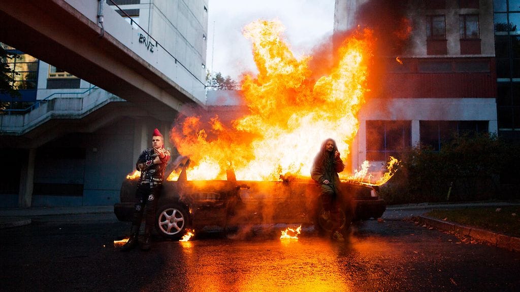 Viljami Nojonen ja Juno Pahan kukat -elokuvassa.