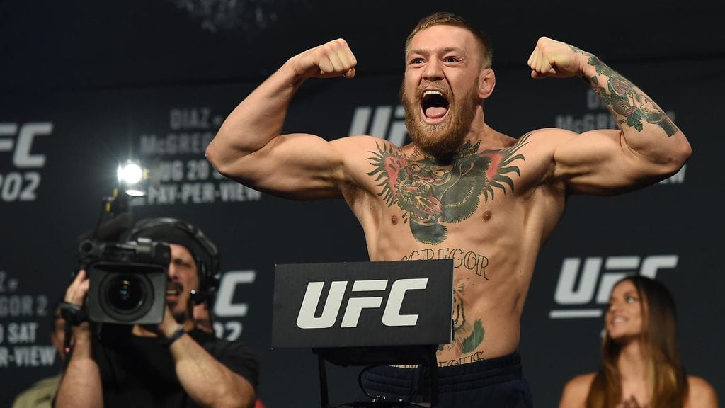 Conor McGregor on UFC:n kirkkain tähti.