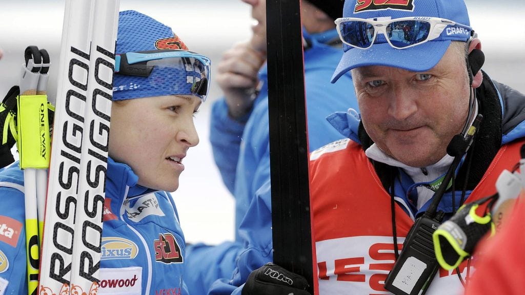 Aino-Kaisa Saarinen vaati Magnar Dalenin lähtöä Suomen maajoukkueesta keväällä 2011.