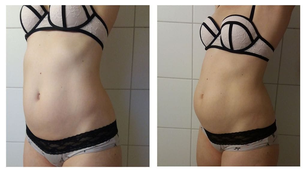 Naisen vartalo ehtii kokea paljon muutoksia jo 12 tunnissa.