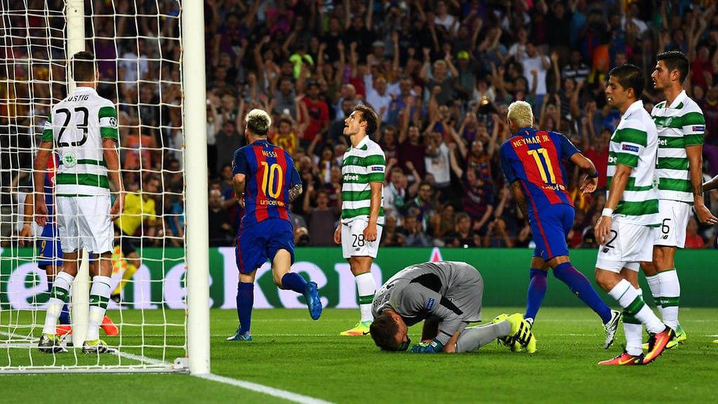 Barcelona tyrmäsi Celticin täysin kaksi viikkoa sitten.