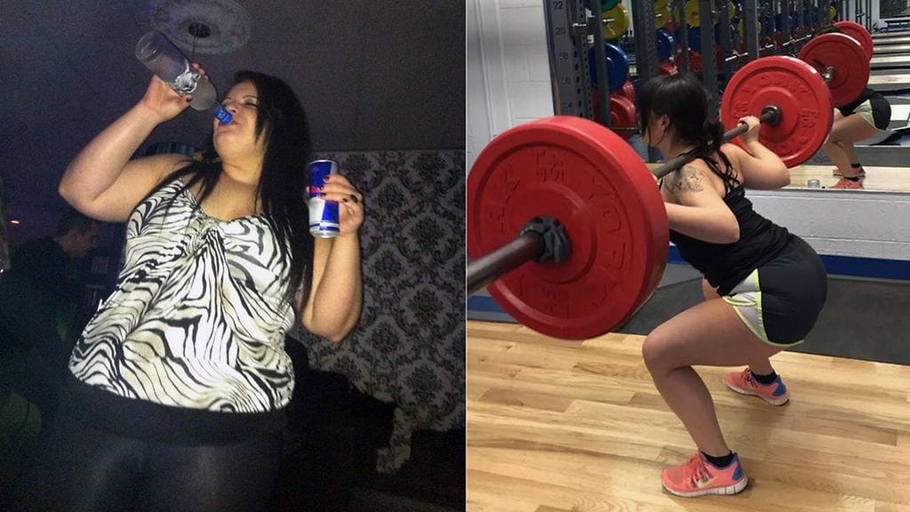 Yli 40 kiloa laihtunut Jasmine Jacobs kertoo olevansa nykyisin paljon onnellisempi kuin ennen.