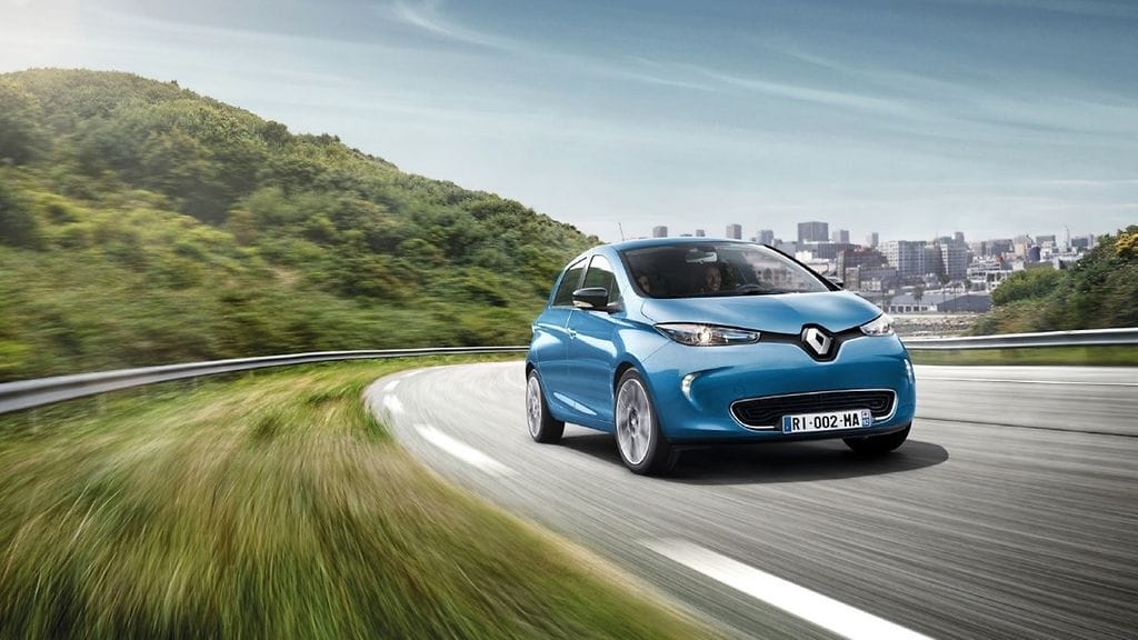 Renault Zoe jakaa perusrakenteensa Clion kanssa.