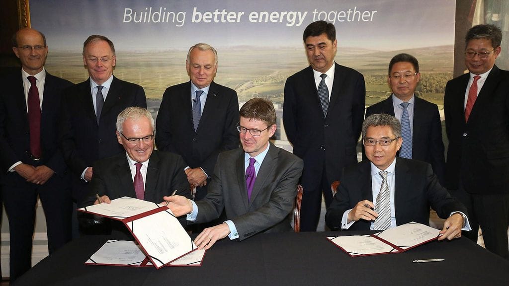 Britannia asetti hankkeelle reunaehtoja, kun hallitus aiemmin syyskuussa päätti hyväksyä voimalan rakentamisen.