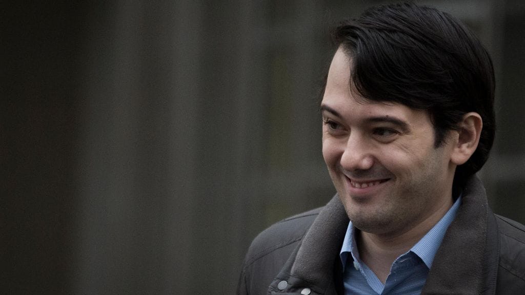 Martin Shkreliä on tituleerattu maailman ahneimmaksi mieheksi.