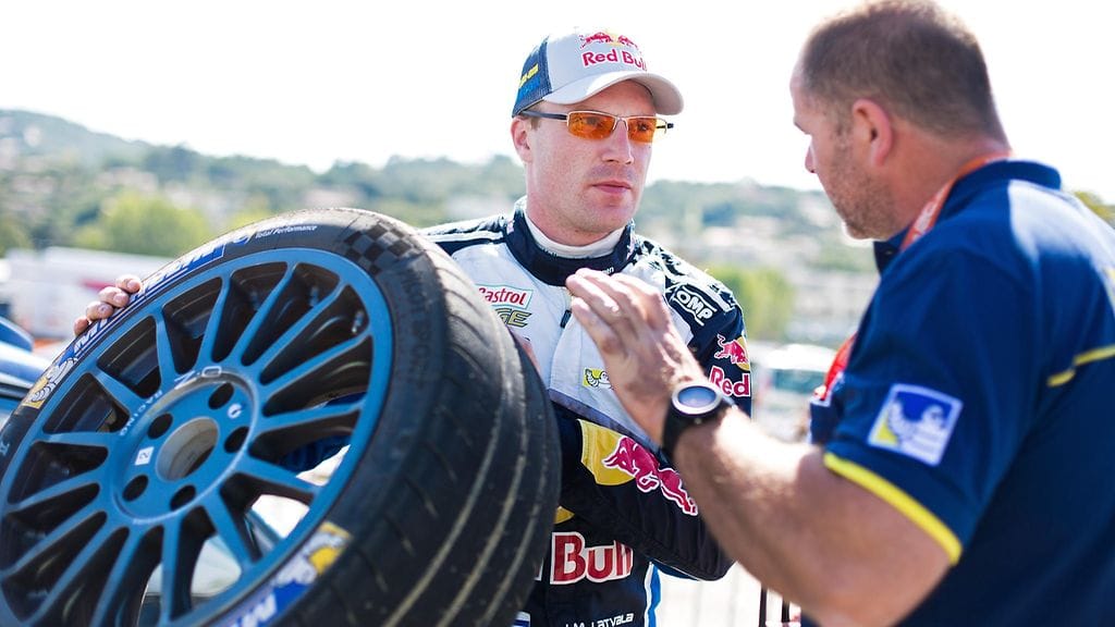 Jari-Matti Latvala on yli puolen minuutin päässä palkintopallipaikasta.