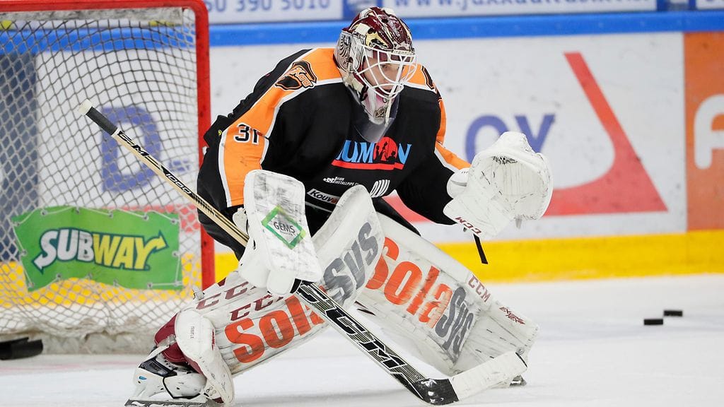 Niklas Treutle KooKoon paidassa.