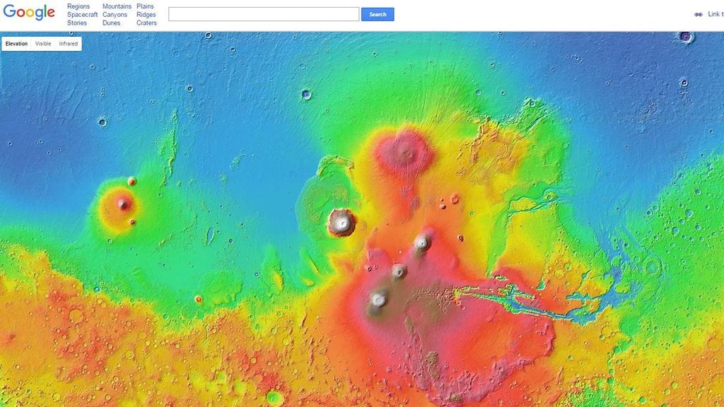 google mars