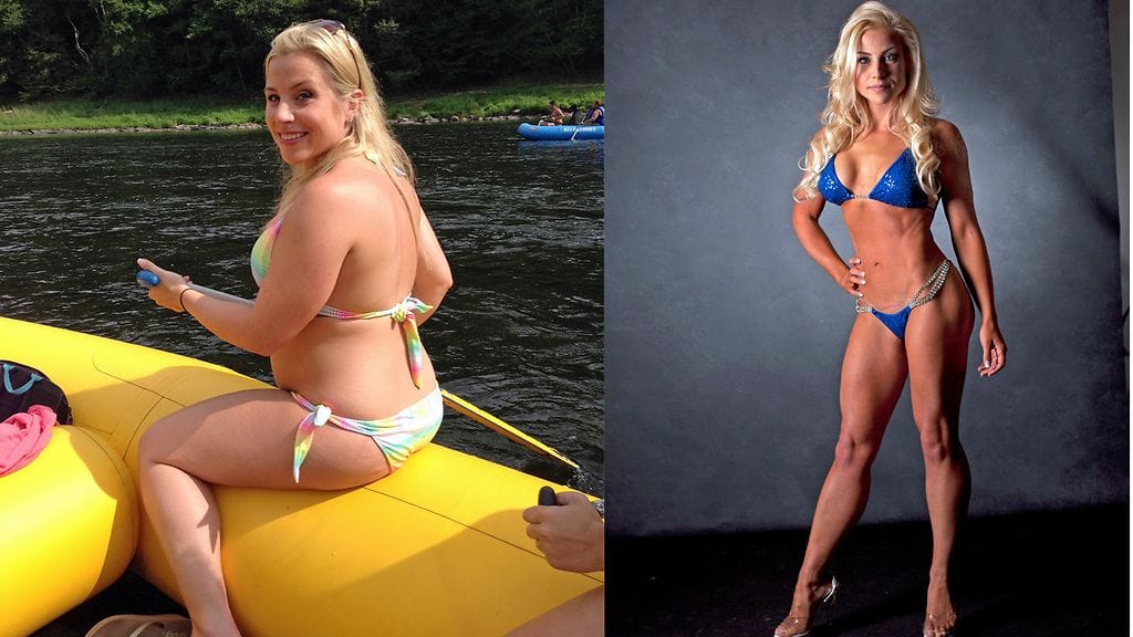 Shanna Kangas osoittaa, että myös kotona kuntoileminen voi tuottaa tuloksia.