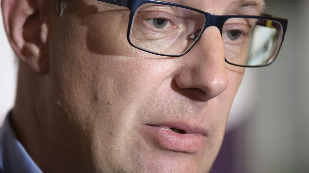 SAK:n puheenjohtaja Jarkko Eloranta kommentoi työllisyystyöryhmän tilannetta 28. syyskuuta 2016.