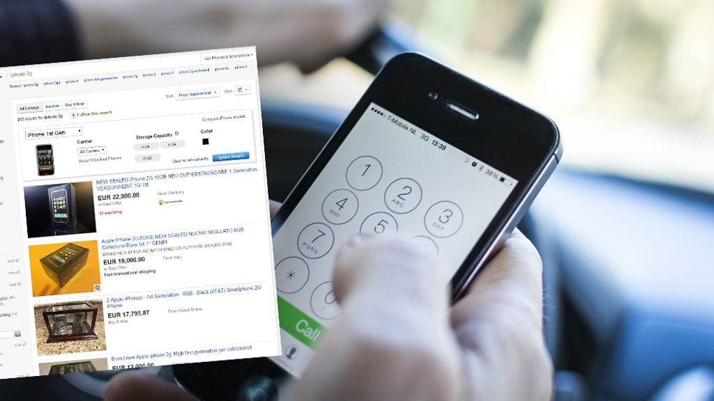 Kuvakaappaus Ebaystä.