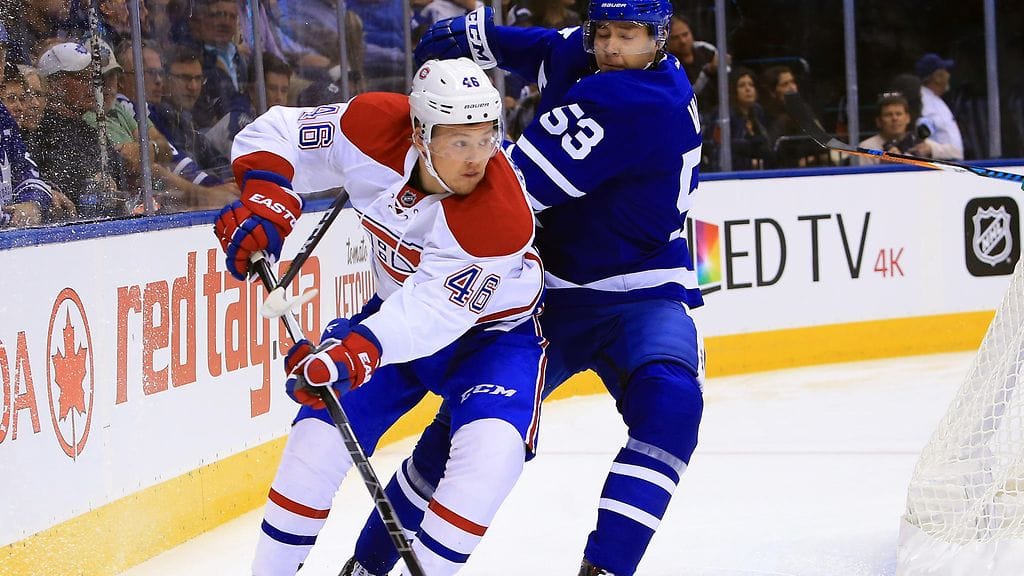 Artturi Lehkonen hakee pelipaikkaa Canadiensista.