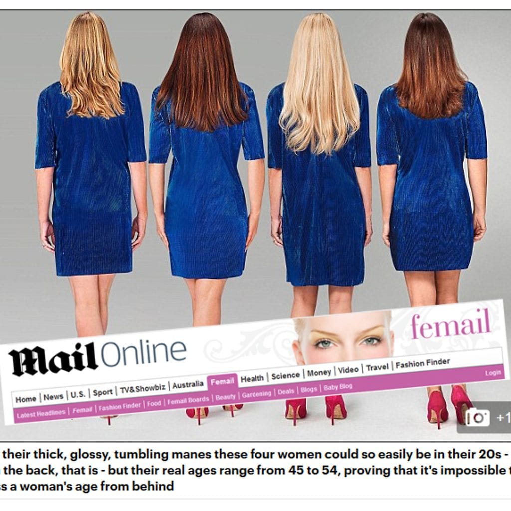 Kuvakaappaus Daily Mailista