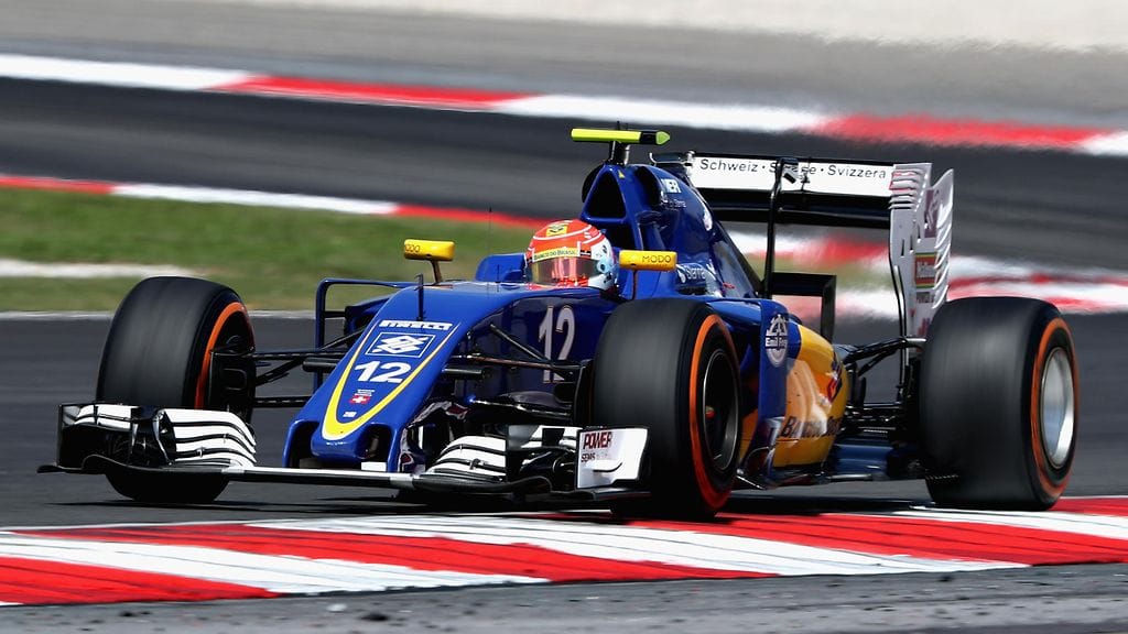 Sauberin Felipe Nasr Malesiassa viime viikolla.