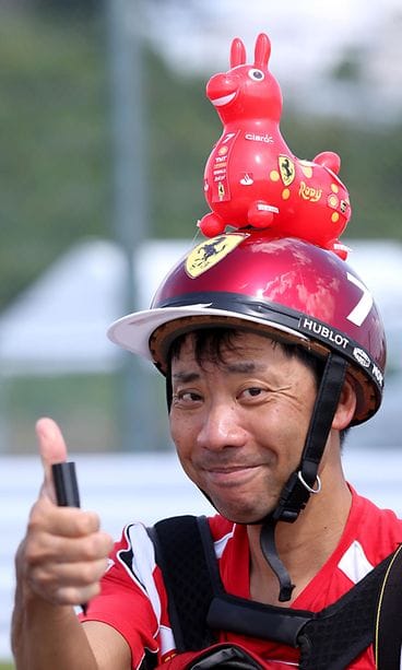 F1-faneja Suzukassa 6.10.2016 5