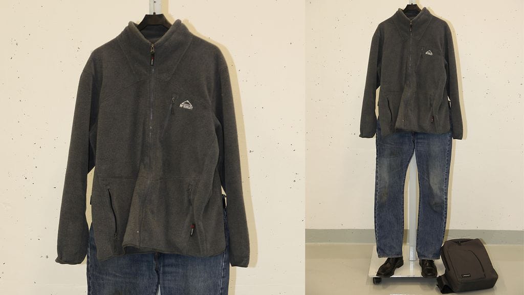 Tuntemattoman vainajan vaatteet.