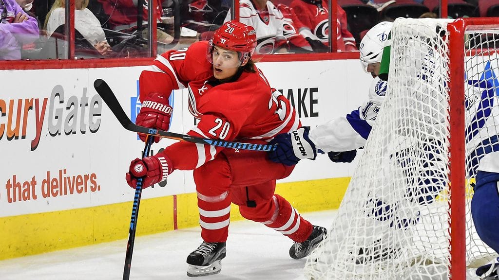 Sebastian Aho, Carolina 0916