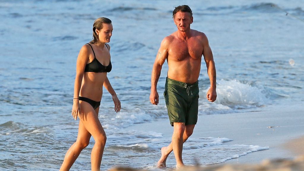 Sean Penn Leila George