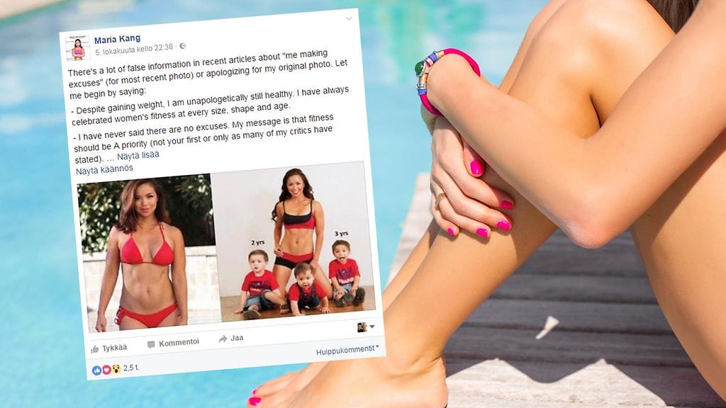 Maria Kang paljastaa salaisuudet kohua herättäneen kuvan taustalta.