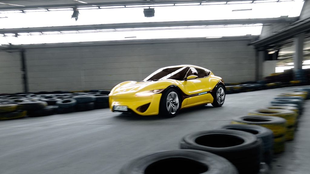 NanoFlowcell Quantino on kaksipaikkainen sähköauto, joka lupaa paljon.