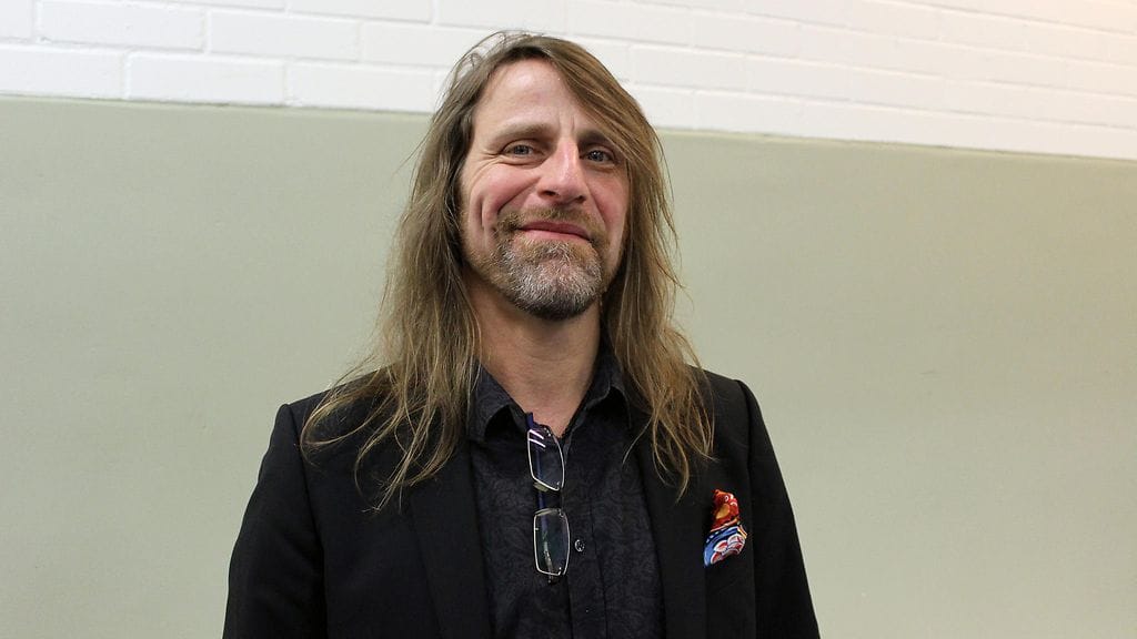 Jone Nikula kuvattuna Helsingin Suvilahdessa 8. lokakuuta 2016.