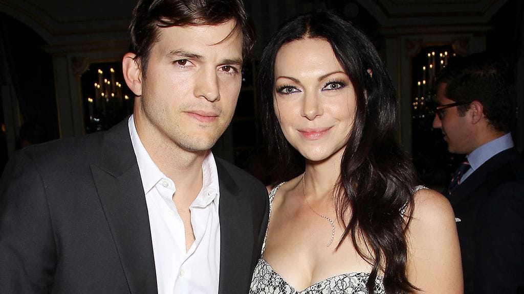 Ashton Kutcher ja Laura Prepon 20. kesäkuuta 2016.