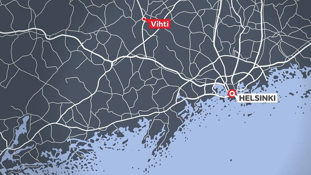 Yksi kuoli nokkakolarissa Vihdissä perjantai-iltana.