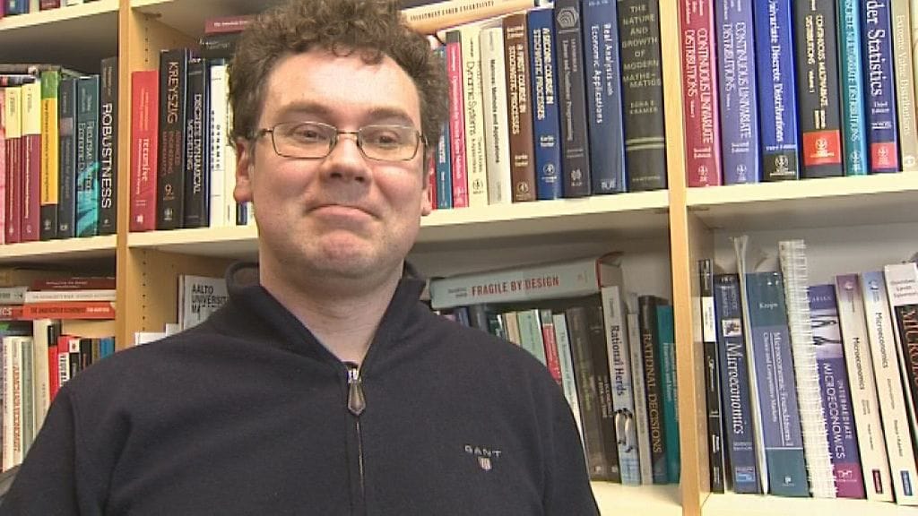 Aalto-yliopiston taloustieteen professori Marko Terviö.