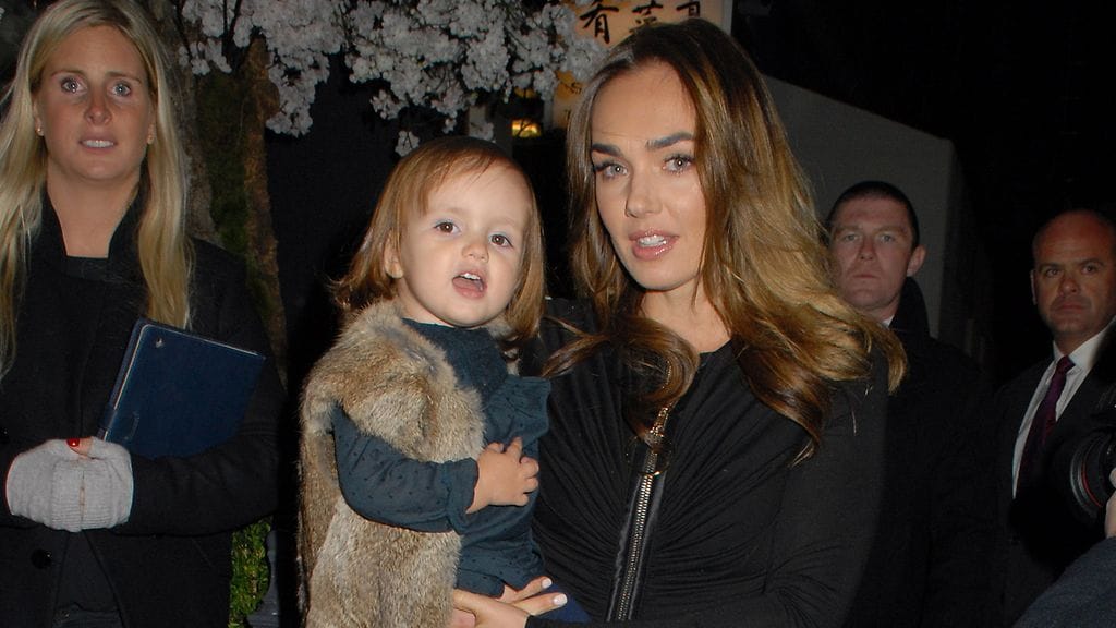 Tamara Ecclestone ja Sophia-tytär maaliskuussa 2016.