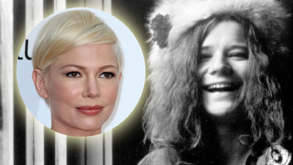 Michelle Williamsia huhuillaan Janis Joplinin rooliin.