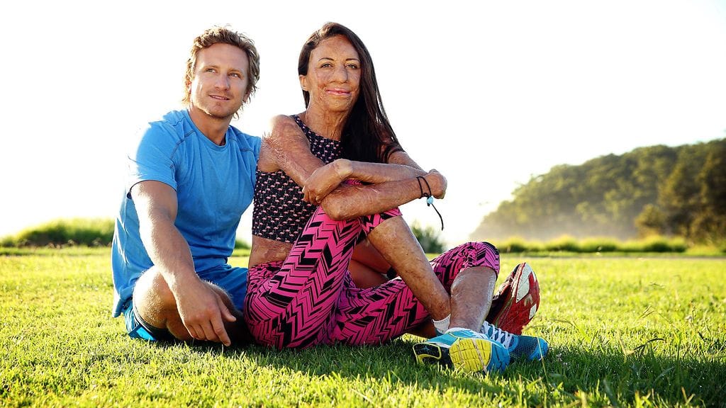Turia Pitt ja Michael Hoskin maaliskuu 2016