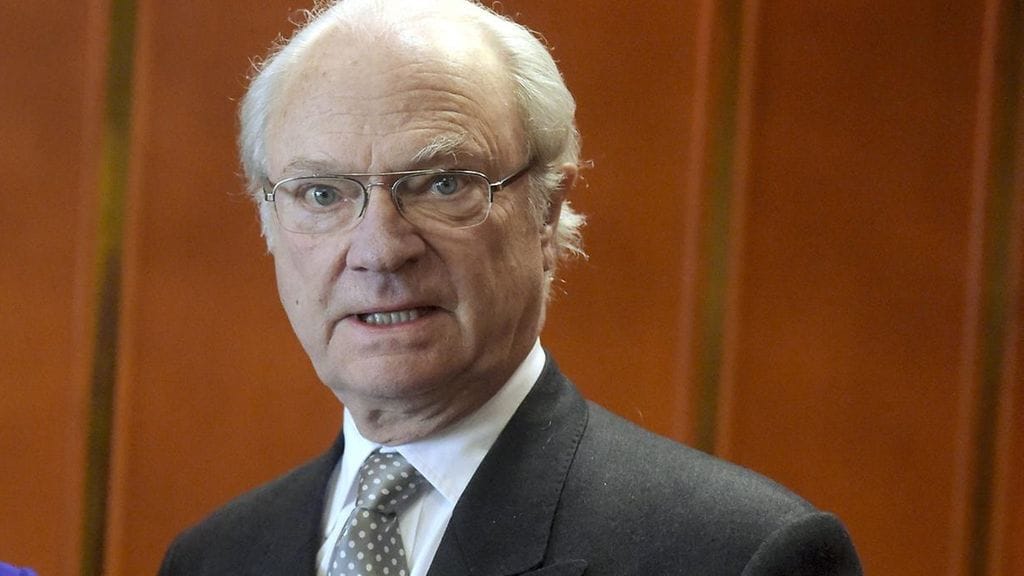 Kaarle XVI Kustaa kuvattuna Helsingin Hanasaaressa 4. maaliskuuta 2015.