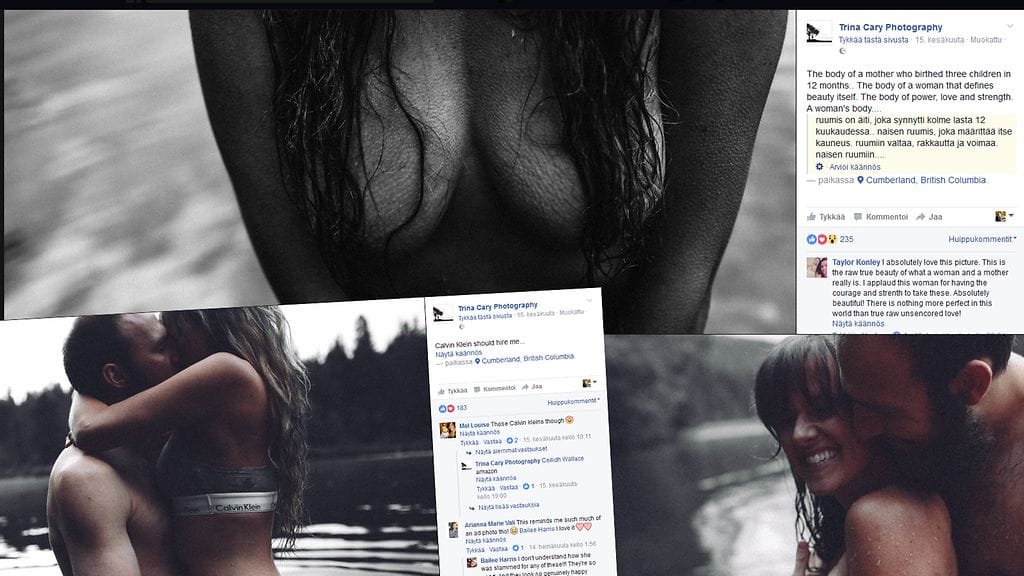 Kuvakaappaus Facebookista