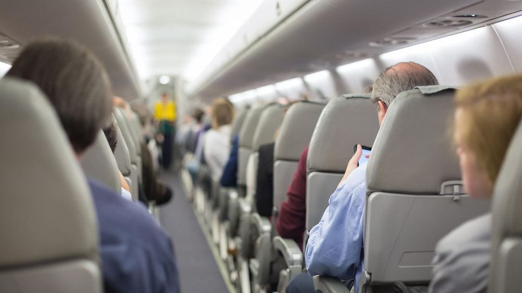 lentokone, matkustamo