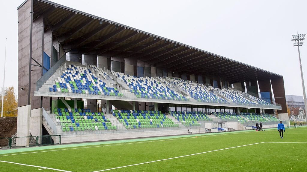 Viime vuonna valmistuneen rakennuksen on suunnitellut Arkkitehtityöhuone APRT.