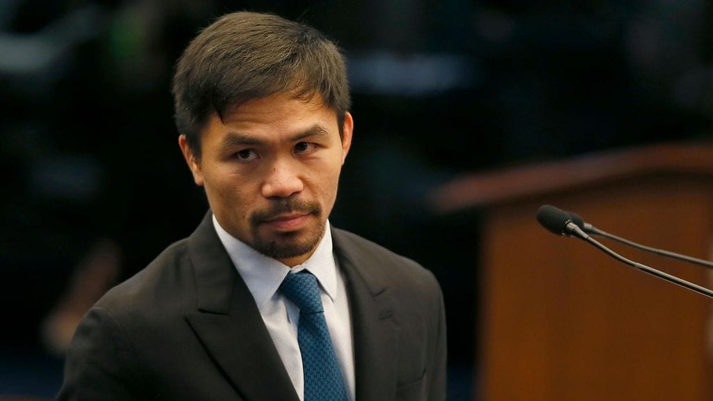 Manny Pacquiao, senaatti 2016