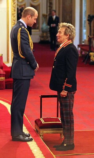 Prinssi William ja Rod Stewart 11.10.2016