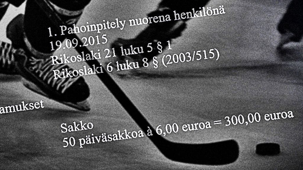 Iskut tapahtuivat paljaalla nyrkillä, kun 15-vuotias oli pudottanut hanskansa.