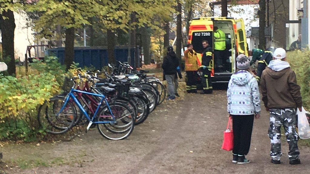 Puukotus tapahtui perjantaina Hyvinkäällä. (Lukijan kuva)