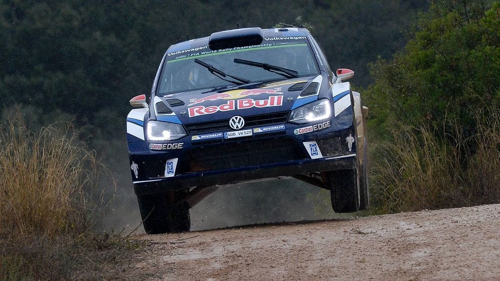 Jari-Matti Latvala Kataloniassa.
