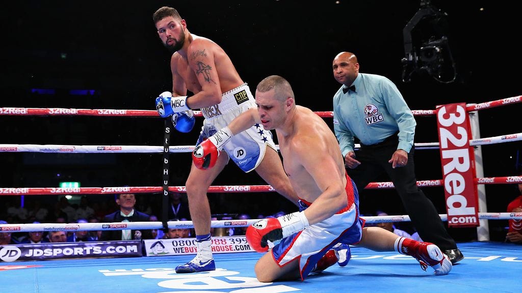 Tony Bellew murskasi BJ Floresin.