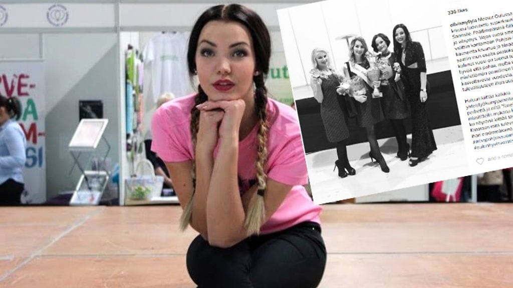 Olivia Myllylä on aiemmin kruunattu myös Miss Kokkolaksi.